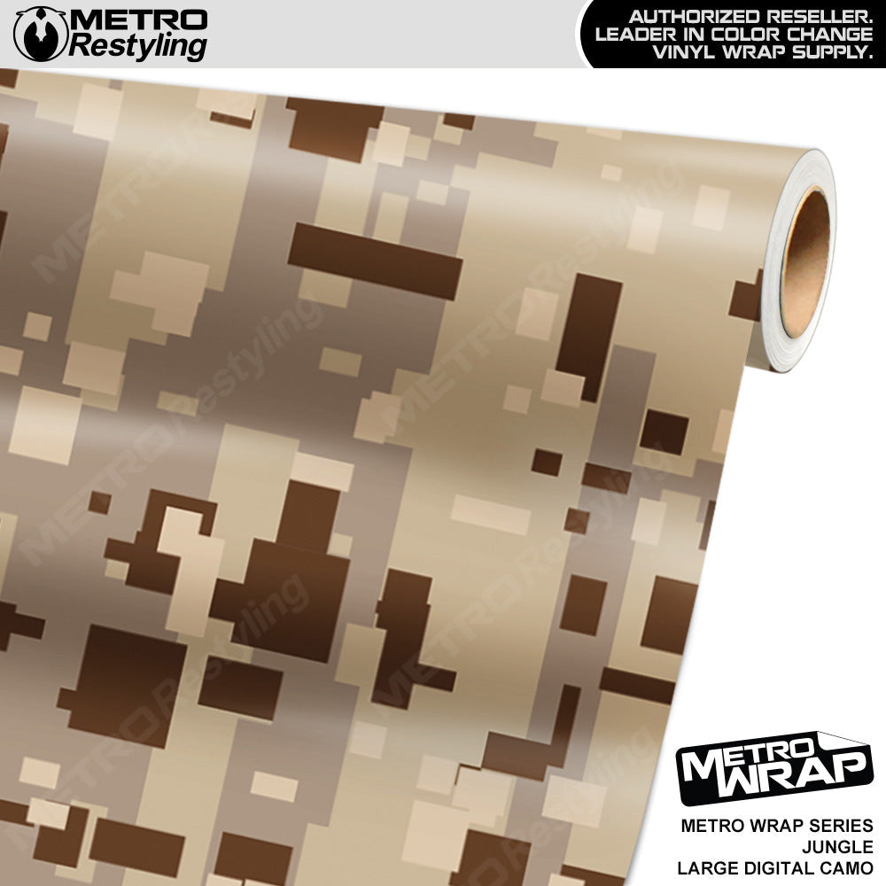 Metro Wrap Large Digital Desert Camouflage Vinyl Film - 3M Film - Satin  Finish, BLOWOUT STOCK, (5 Sq ft)